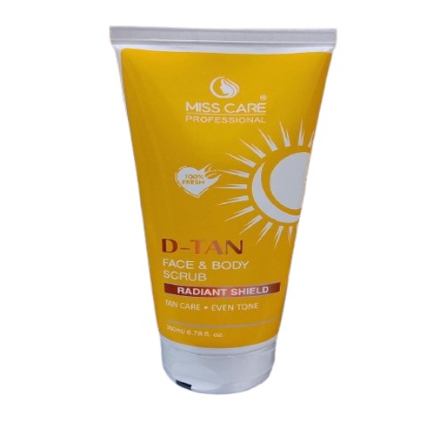 Miss Care Pro D Tan Face & Body Scrub 200 ML 