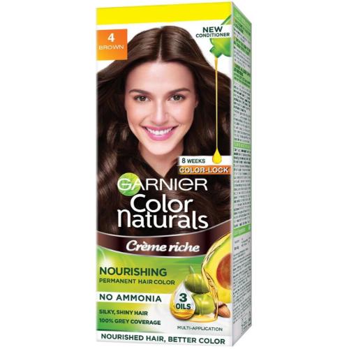 Garnier Color Naturals 4 Brown Hair Color 