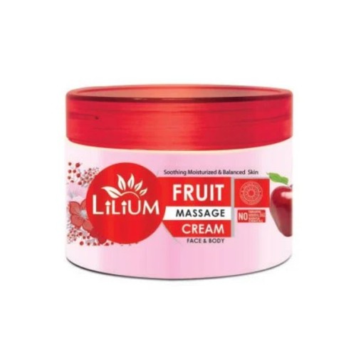 Lilium Fruit Massage Cream Face & Body 250 Gr
