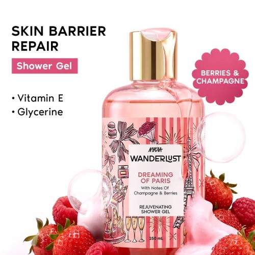 Nykaa Wanderlust Dreaming Of Paris Shower Gel 250 ML