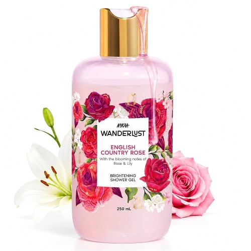 Nykaa Wanderlust English Country Rose Shower Gel 250 ML