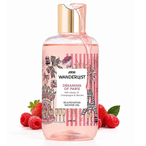 Nykaa Wanderlust Dreaming Of Paris Shower Gel 250 ML