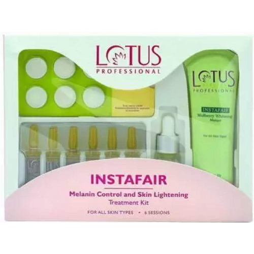 Lotus - Instafair 4 Steps (6 Sessions - Pack Of 6 Facials) Facial Kit - 310 Gr