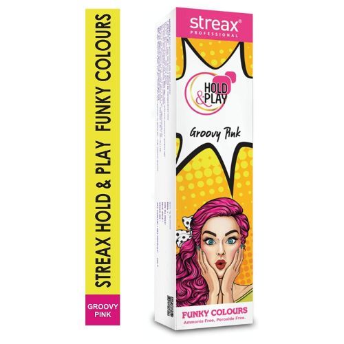 Streax - Groovy Pink Colour Tube - 50 Gr