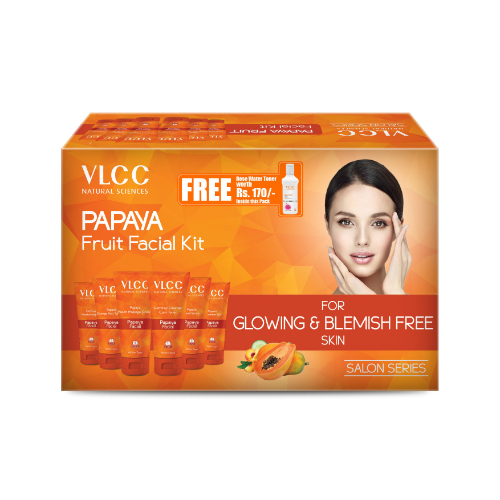 VLCC - Papaya Fruit Facial Kit - 6 Steps - 400 Gr