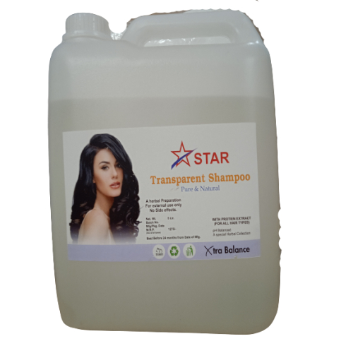 Star - Transparent Shampoo - 4500 ML