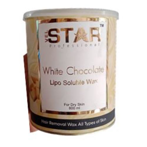 Star - White Chocolate Lipo Soluble Wax - 800 ML