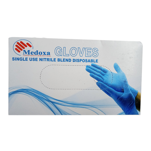 General - Medoxa Nitrile Blue Gloves - Pack Of 100 (Approx)