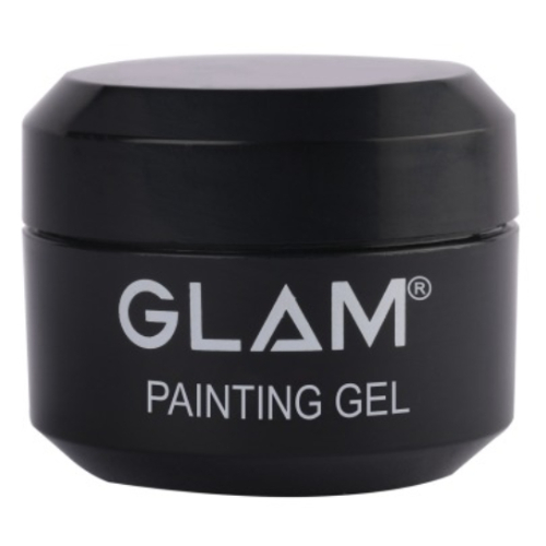 Glam - Painting Gel Black | Nail Extension Powder - 8 ML