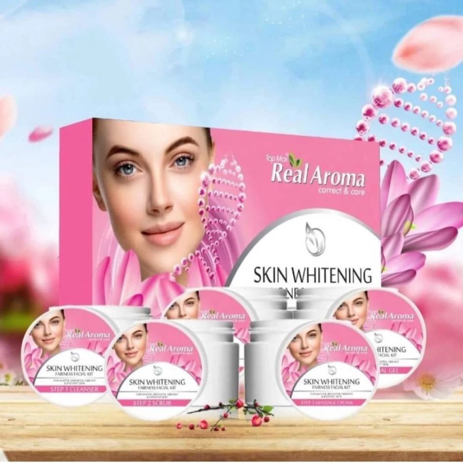 Real Aroma - Skin Whitening Facial Kit - Pack Of 1