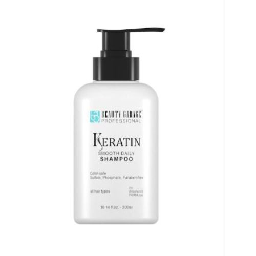 Beauty Garage - Keratin Smooth Daily Shampoo - 300 ML