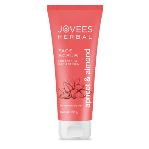 Jovees Herbal - Apricot & Almond Face Scrub - 100 Gr