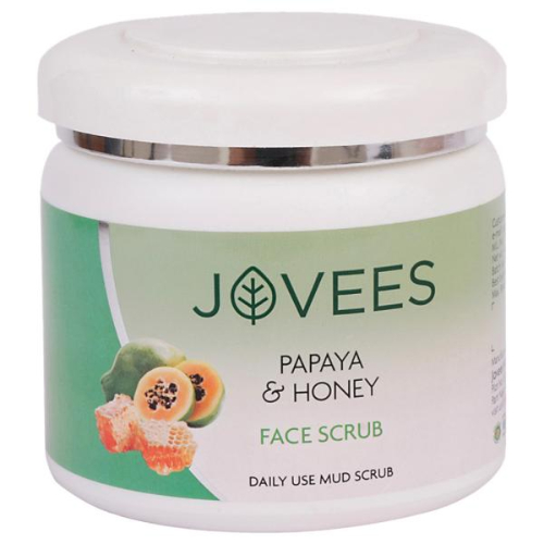 Jovees Herbal - Papaya & Honey Daily Use Mud Scrub - 400 Gr