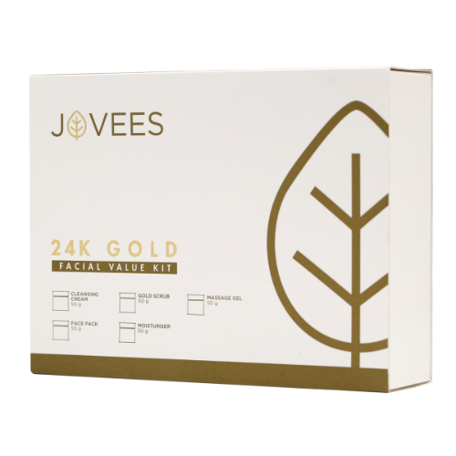 Jovees Herbal - 24 Carat Gold Facial Value Kit|Pack Of 1