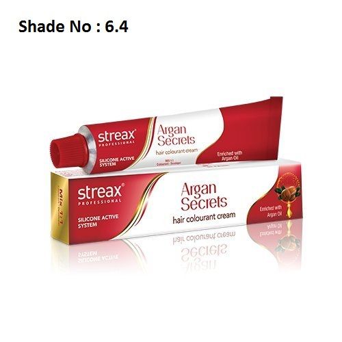 Streax - 6.4 Dark Copper Blonde Colour Tube - 60 Gr