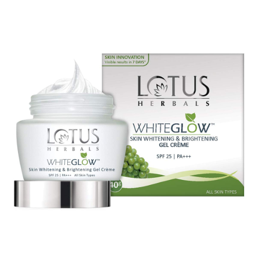 Lotus - White Glow Skin Whitening & Brightening Gel Crème Grapes - 40 Gr