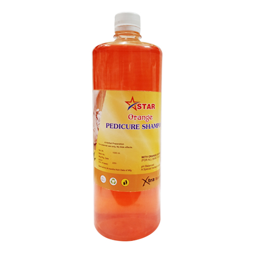 Star - Orange Pedicure Shampoo  - 1000 ML