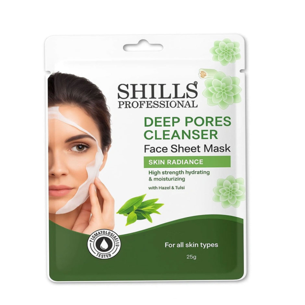 Shills Deep Pores Clenanser Face Sheet Mask 25 Gr