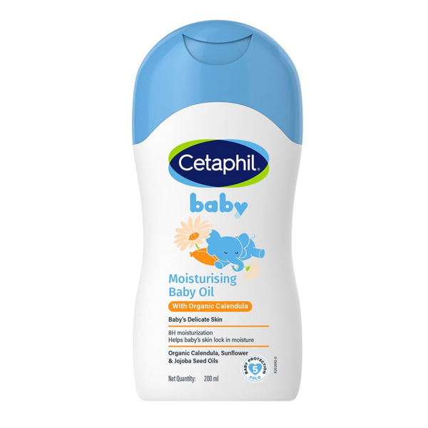 Cetaphil Moisturising Baby Oil 200 Ml