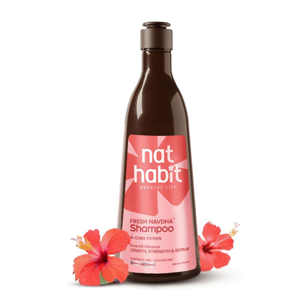 Nat Habit Fresh Navdha Shampoo 225 Ml